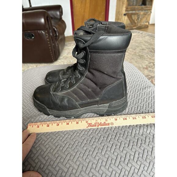 Original Swat Women’s Size 9 Boot Lace Up Combat Preloved Black Bootie - Picture 12 of 14